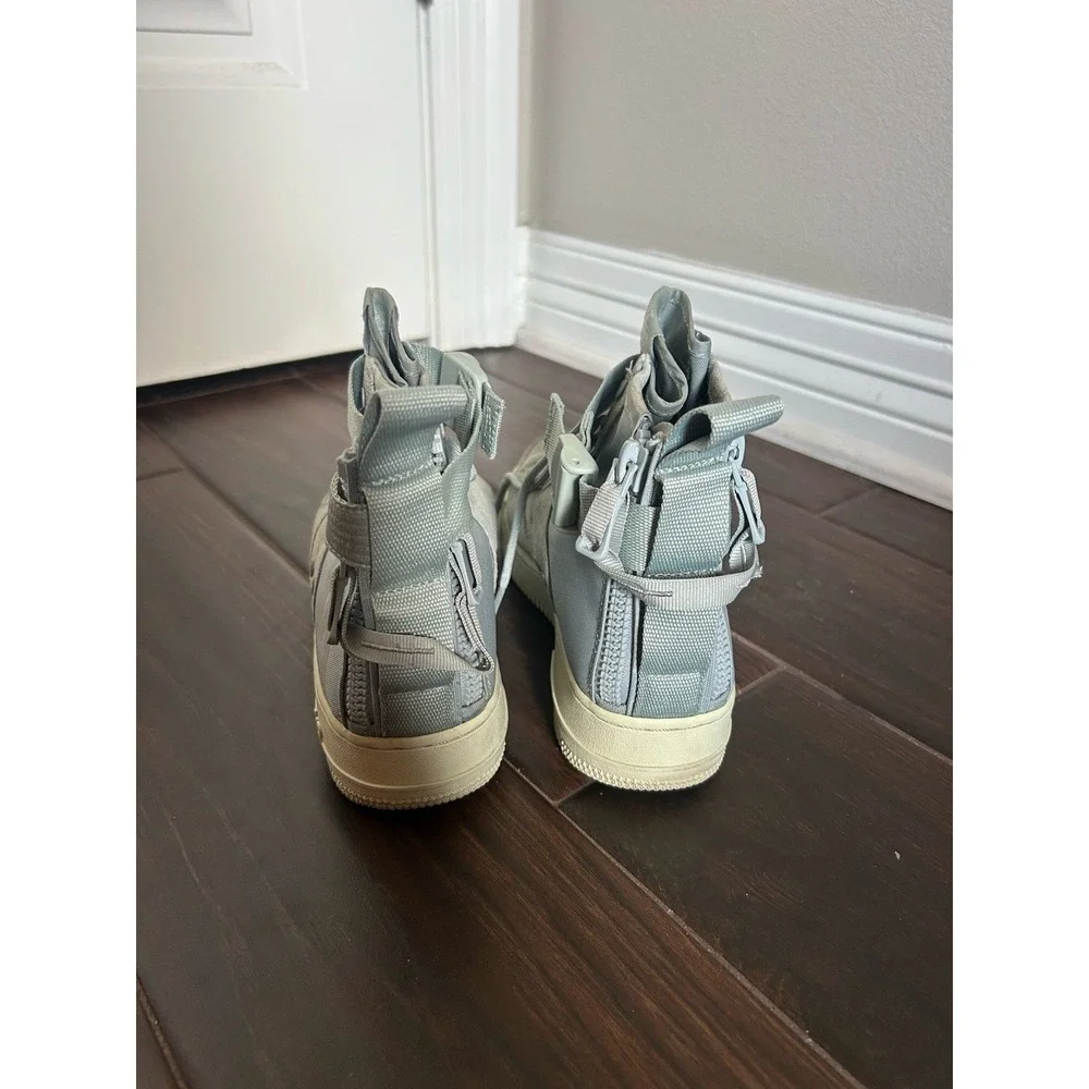Women Nike SF Air Force 1 Mid Light Pumice Shoes  9